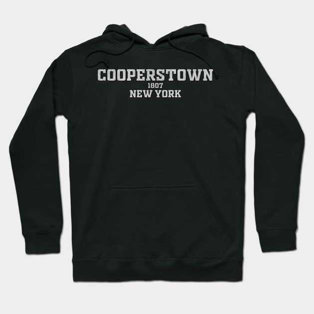 Cooperstown New York Hoodie by RAADesigns